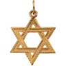 Star of David Pendant Height: 23.0mm; Width: 18.0mm Ref 425954