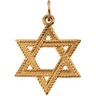 Star of David Pendant Height: 23.0mm; Width: 18.0mm Ref 425954