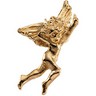 Dancing Angel Lapel Pin 20 x 13mm Ref 198544