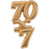 70 x 7 Forgiveness Lapel Pin 13 x 8mm Ref 940594