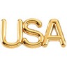 USA Lapel Pin 15 x 6.75mm Ref 552255