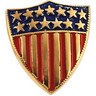 America Shield of Honor Lapel Pin 12.5 x11.5mm Ref 748289