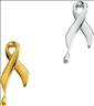 Gold Ribbon of Tears Lapel Pin Ref 617939