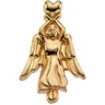 Angel Lapel Pin Height: 22.0mm; Width: 14.5mm Ref 990820