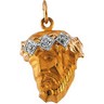 Face of Jesus Pendant with Diamonds Ref 747809