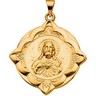 Sacred Heart of Jesus Medal 31 x 31mm Hollow Back Ref 631805