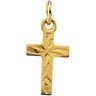 Child's Cross Pendant | 10 x 6 mm | SKU: R4042