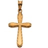 Fancy Cross Pendant 22 x 14mm Ref 518611