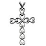 Cross Pendant 30 x 21mm Ref 101073