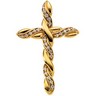 Diamond Cross 37.5 x 24.5mm .23 CTW Ref 420861