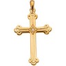 Cross Pendant with Diamond 32 x 22mm .03 CTW Ref 792749