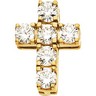 Diamond Cross 15.5 x 11.5mm .96 CTW Ref 422586