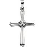 Gold Cross Pendant Ref 826508