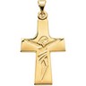 Crucifix Pendant 23 x 16mm Ref 996933