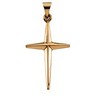 Cross Pendant 27 x 17.5mm Ref 517919