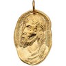 Face of Jesus Pendant Height: 26.0mm; Width: 18.0mm Ref 171212