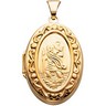 St. Christopher Locket Pendant 28.75 x 19.25mm Ref 571674