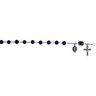 Amethyst Rosary Bracelet Length: 7.5 in. Ref 497437