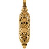 Mezuzah Pendant 36 x 9mm Ref 341543