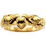 Heart Holy Spirit Wedding Ring 7.0 Width Ref 845645