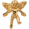 Angel Lapel Pin 11 x 10mm Ref 695581