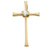 Diamond Cross 21 x 13mm .05 CTW Ref 403622