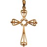 Pendant Cross 33 x 25mm Ref 444827