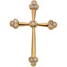 Diamond Cross 36 x 25mm .34 CTW Ref 203323