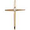 Diamond Cross 28 x 19mm .13 CTW Ref 164884