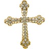 Diamond Cross 34 x 29mm 1.05 CTW Ref 231635