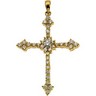 Diamond Cross 40 x 28mm 1.25 CTW Ref 720060