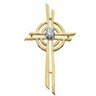 Diamond Cross 31 x 18mm .07 CTW Ref 443713