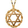 Star of David Pendant Height: 20.0mm; Width: 13.0mm Ref 565569